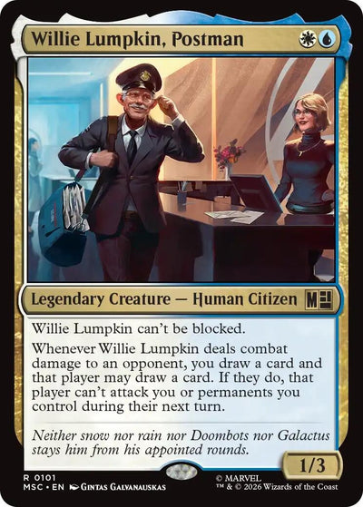 Willie Lumpkin, Postman (Commander: Marvel Super Heroes) (101) (MSC)