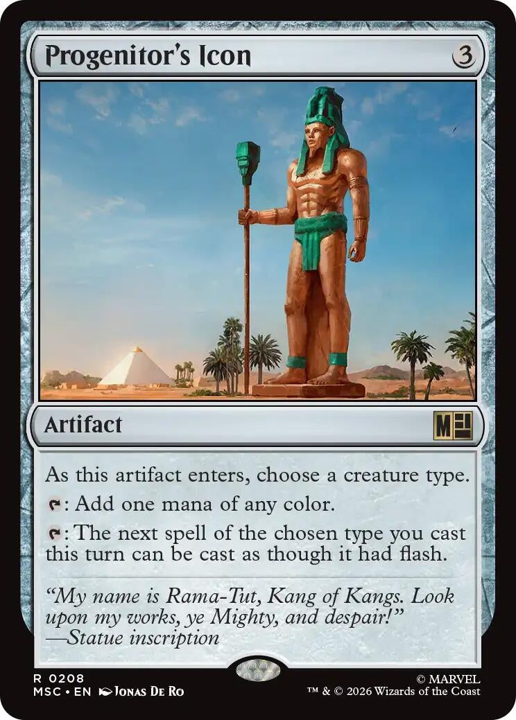 Image for Progenitor's Icon (Commander: Marvel Super Heroes) (208) (MSC) - Magic: The Gathering