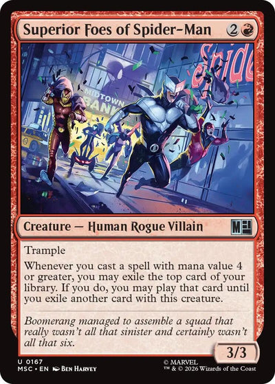 Superior Foes of Spider-Man (Commander: Marvel Super Heroes) (167) (MSC)