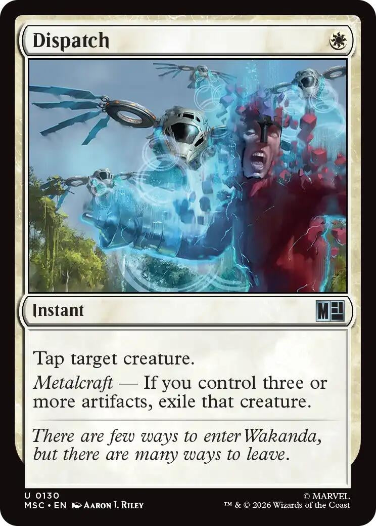 Image for Dispatch (Commander: Marvel Super Heroes) (130) (MSC) - Magic: The Gathering