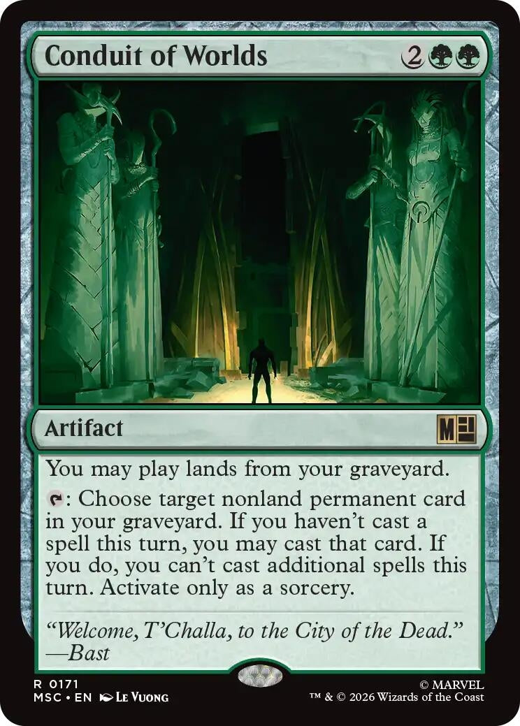 Image for Conduit of Worlds (Commander: Marvel Super Heroes) (171) (MSC) - Magic: The Gathering