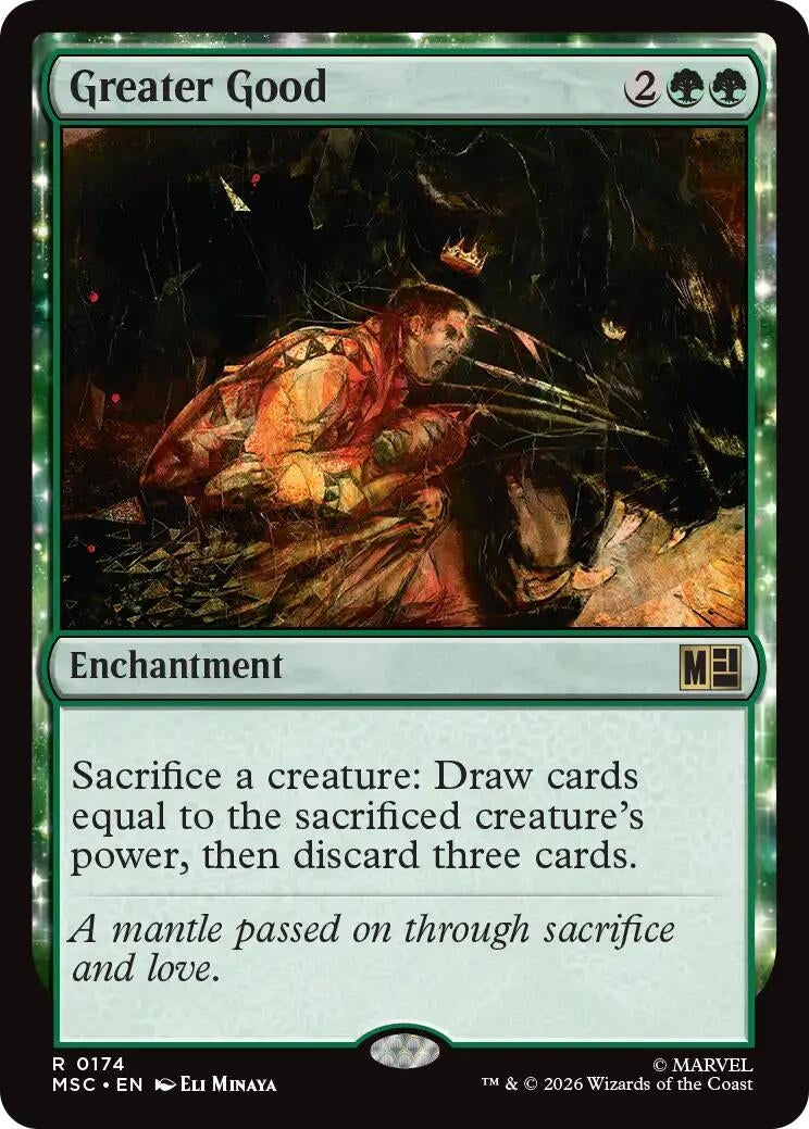 Image for Greater Good (Commander: Marvel Super Heroes) (174) (MSC) - Magic: The Gathering