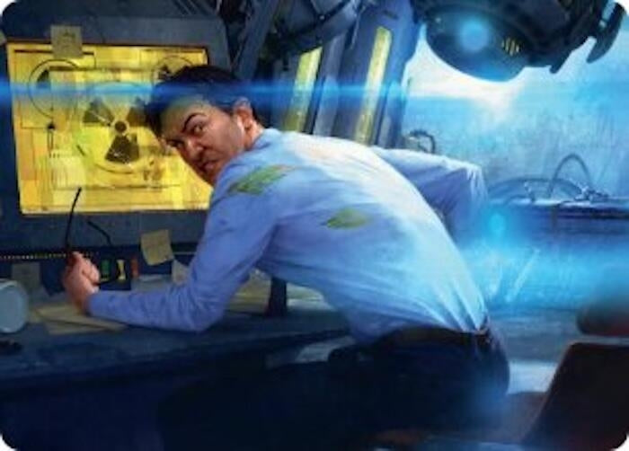 Image for Bruce Banner Art Card (Art Series: Marvel Super Heroes) (4) (AAMSH) - Magic: The Gathering
