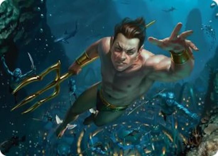 Image for Namor the Sub-Mariner Art Card (Art Series: Marvel Super Heroes) (6) (AAMSH) - Magic: The Gathering