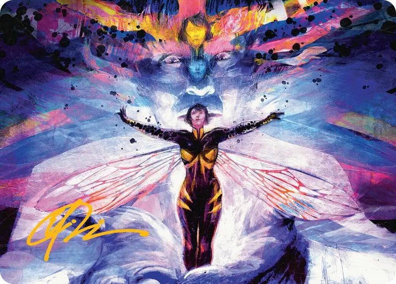 Image for Pym Particles Art Card (Gold-Stamped Signature) (Art Series: Marvel Super Heroes) (8) (AAMSH) - Magic: The Gathering
