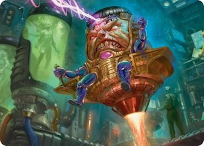 Image for M.O.D.O.K. Art Card (Art Series: Marvel Super Heroes) (9) (AAMSH) - Magic: The Gathering