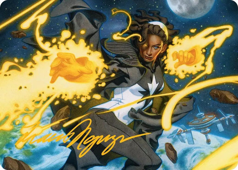 Image for Photon, Mighty Marvel Art Card (Gold-Stamped Signature) (Art Series: Marvel Super Heroes) (34) (AAMSH) - Magic: The Gathering