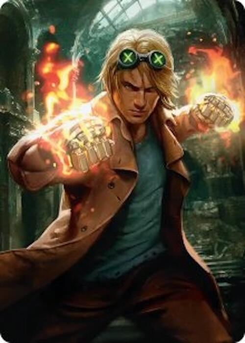 Image for Chase Stein, Runaway Art Card (Art Series: Marvel Super Heroes) (43) (AAMSH) - Magic: The Gathering