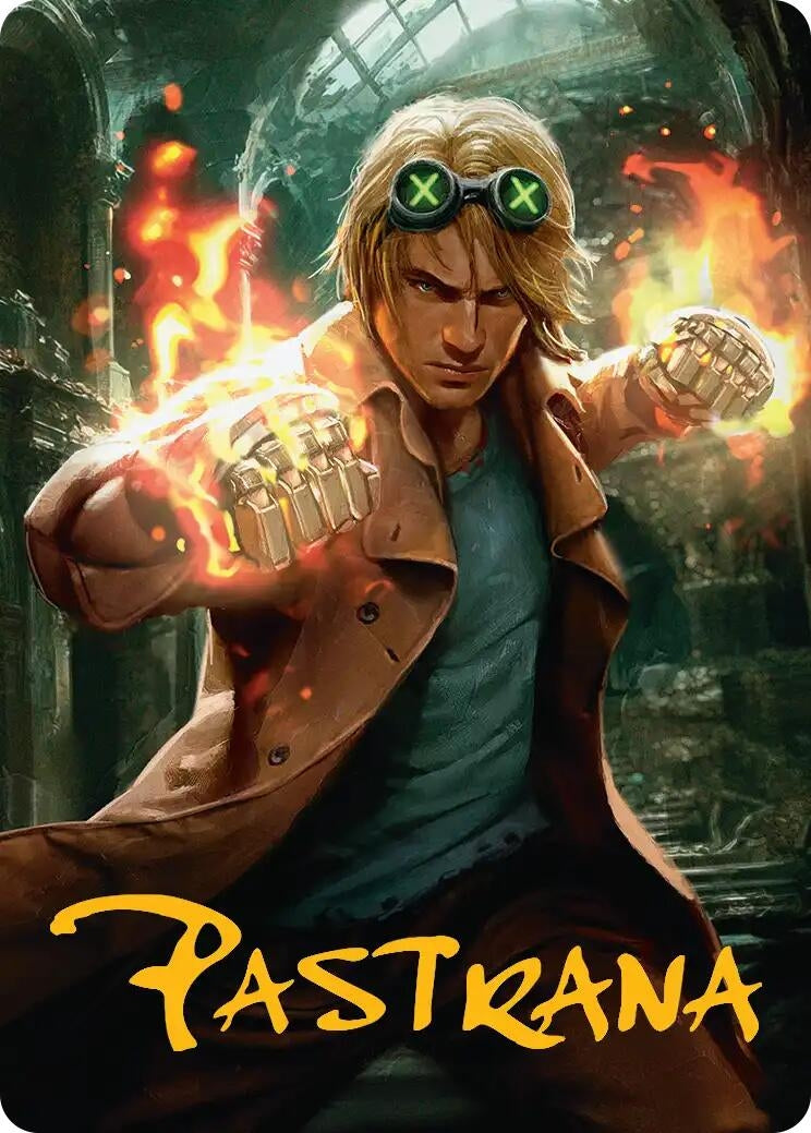 Image for Chase Stein, Runaway Art Card (Gold-Stamped Signature) (Art Series: Marvel Super Heroes) (43) (AAMSH) - Magic: The Gathering