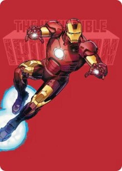 The Invincible Iron Man Art Card (Art Series: Marvel Super Heroes) (29) (AAMSH)