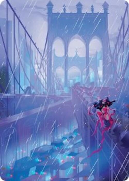 Image for Swamp Art Card (Art Series: Marvel Super Heroes) (16) (AAMSH) - Magic: The Gathering