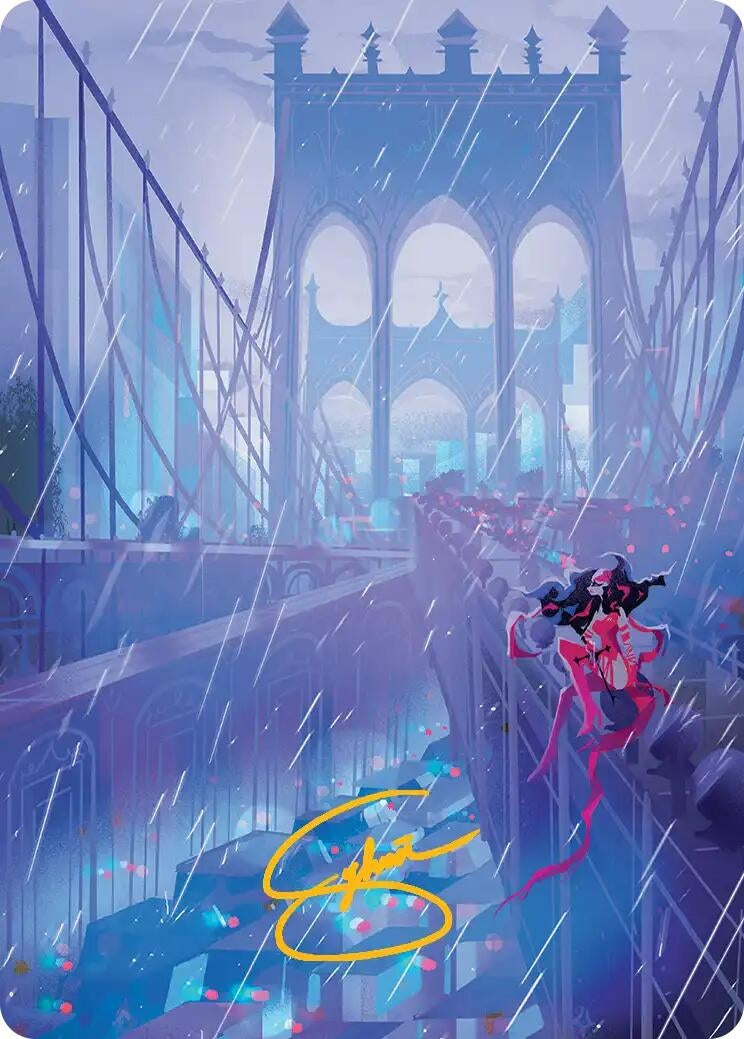 Image for Swamp Art Card (Gold-Stamped Signature) (Art Series: Marvel Super Heroes) (16) (AAMSH) - Magic: The Gathering