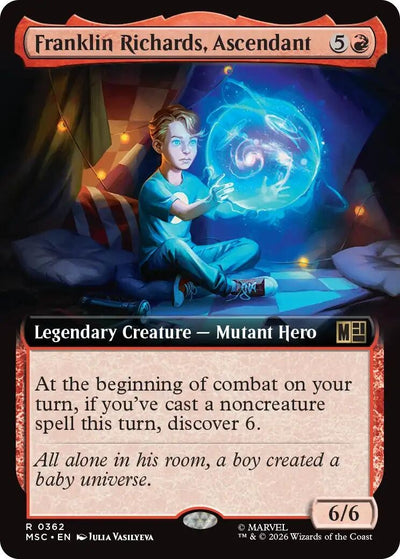 Franklin Richards, Ascendant (Extended Art) (Commander: Marvel Super Heroes) (362) (MSC)