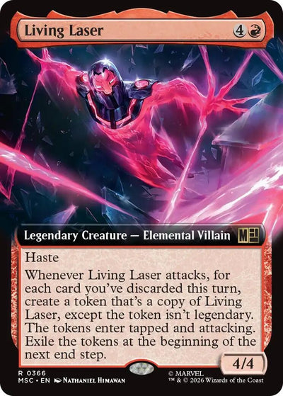 Living Laser (Extended Art) (Commander: Marvel Super Heroes) (366) (MSC)