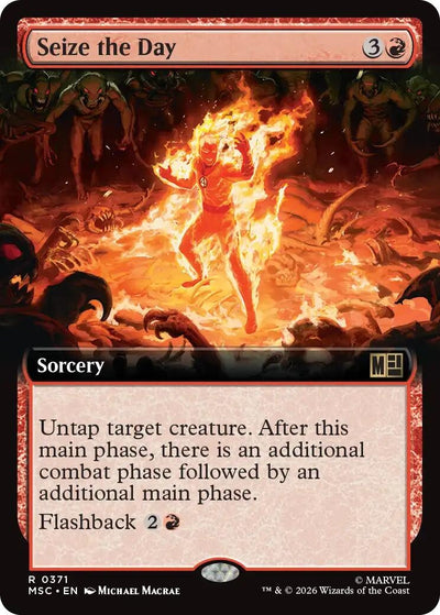 Seize the Day (Extended Art) (Commander: Marvel Super Heroes) (371) (MSC)