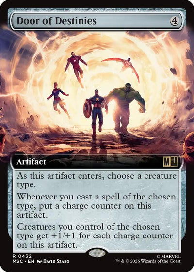 Door of Destinies (Extended Art) (Commander: Marvel Super Heroes) (432) (MSC)