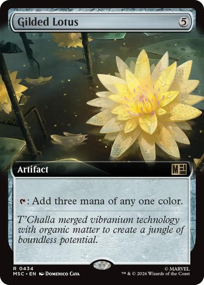 Gilded Lotus (Extended Art) (Commander: Marvel Super Heroes) (434) (MSC)