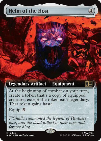 Helm of the Host (Extended Art) (Commander: Marvel Super Heroes) (437) (MSC)