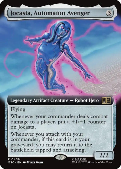 Jocasta, Automaton Avenger (Extended Art) (Commander: Marvel Super Heroes) (439) (MSC)