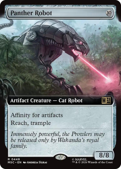 Panther Robot (Extended Art) (Commander: Marvel Super Heroes) (448) (MSC)