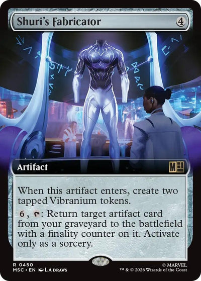 Shuri's Fabricator (Extended Art) (Commander: Marvel Super Heroes) (450) (MSC)