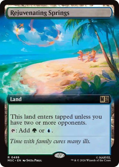 Rejuvenating Springs (Extended Art) (Commander: Marvel Super Heroes) (488) (MSC)
