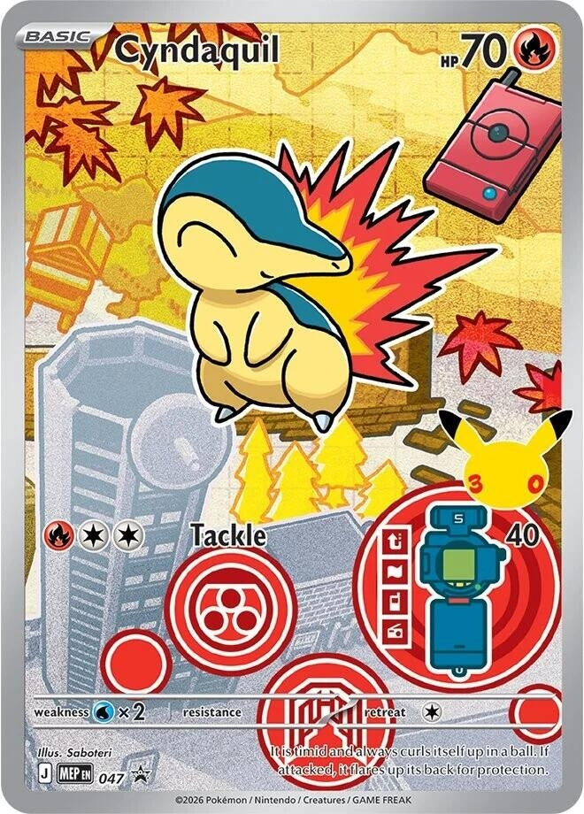 Image for Cyndaquil - 047 (ME: Mega Evolution Promo) (047) - Pokemon