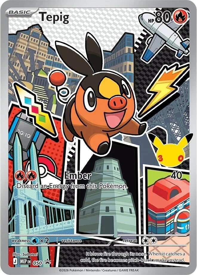 Image for Tepig - 050 (ME: Mega Evolution Promo) (050) - Pokemon