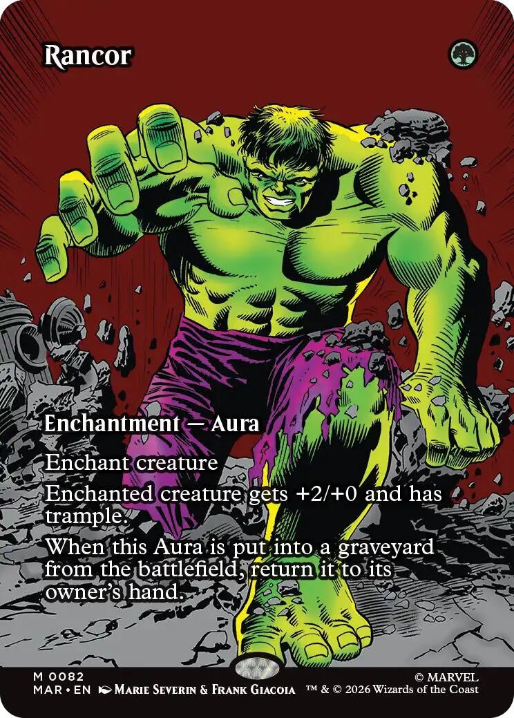 Image for Rancor (Borderless) (Marvel Universe Eternal-Legal) (82) - Magic: The Gathering