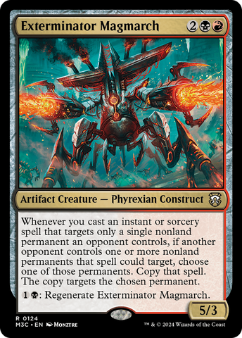 Exterminator Magmarch [Modern Horizons 3 Commander]