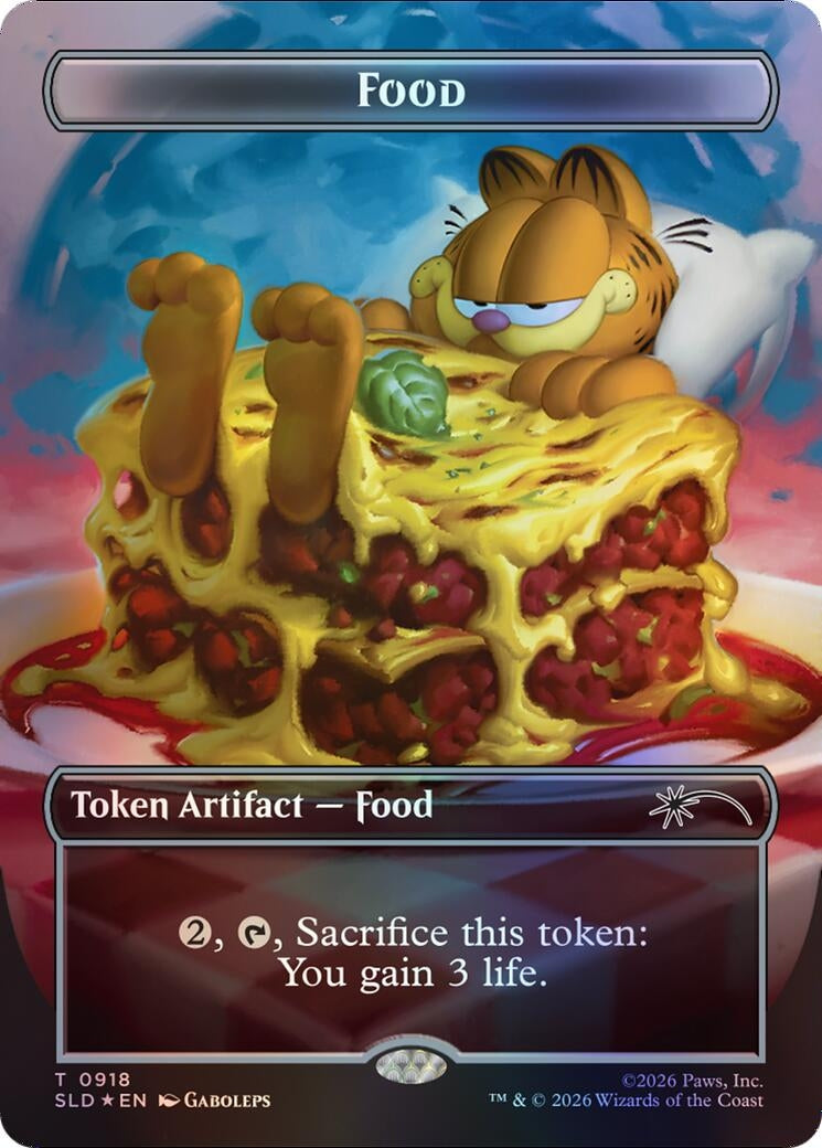 Image for Food Token (0918) (Secret Lair Drop Series) (918) (SLD) - Magic: The Gathering