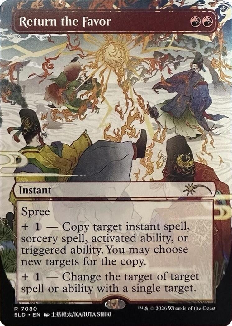 Image for Return the Favor (Secret Lair Drop Series) (7080) (SLD) - Magic: The Gathering
