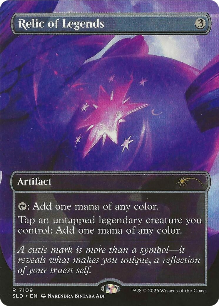 Image for Relic of Legends (Secret Lair Drop Series) (7109) (SLD) - Magic: The Gathering
