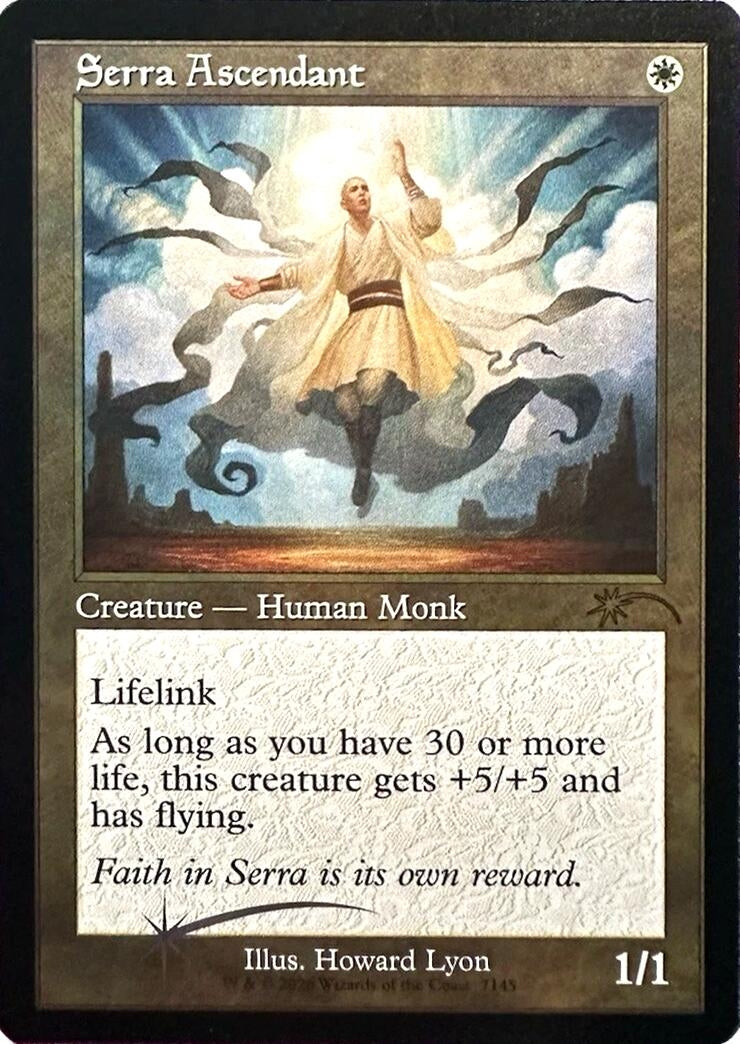 Image for Serra Ascendant (Retro Frame) (Secret Lair Drop Series) (7145) (SLD) - Magic: The Gathering