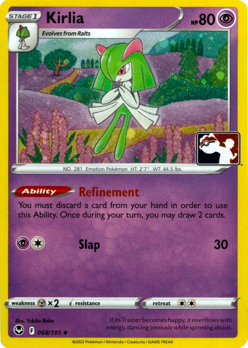 Image for Kirlia - 068/195 (Cosmos Holo) (Prize Pack Series Cards) (068/195) - Pokemon