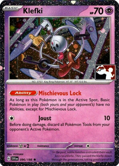 Klefki - 096/198 (Cosmos Holo) (Prize Pack Series Cards) (096/198)