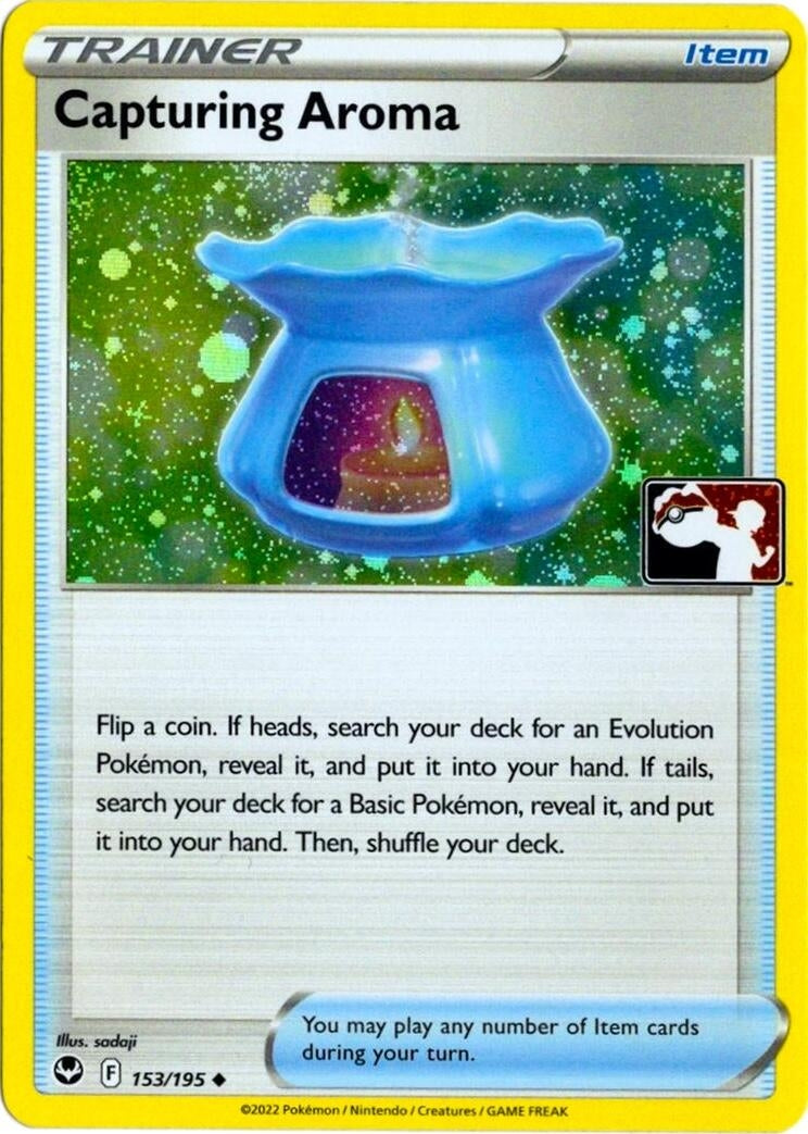 Image for Capturing Aroma - 153/195 (Cosmos Holo) (Prize Pack Series Cards) (153/195) - Pokemon