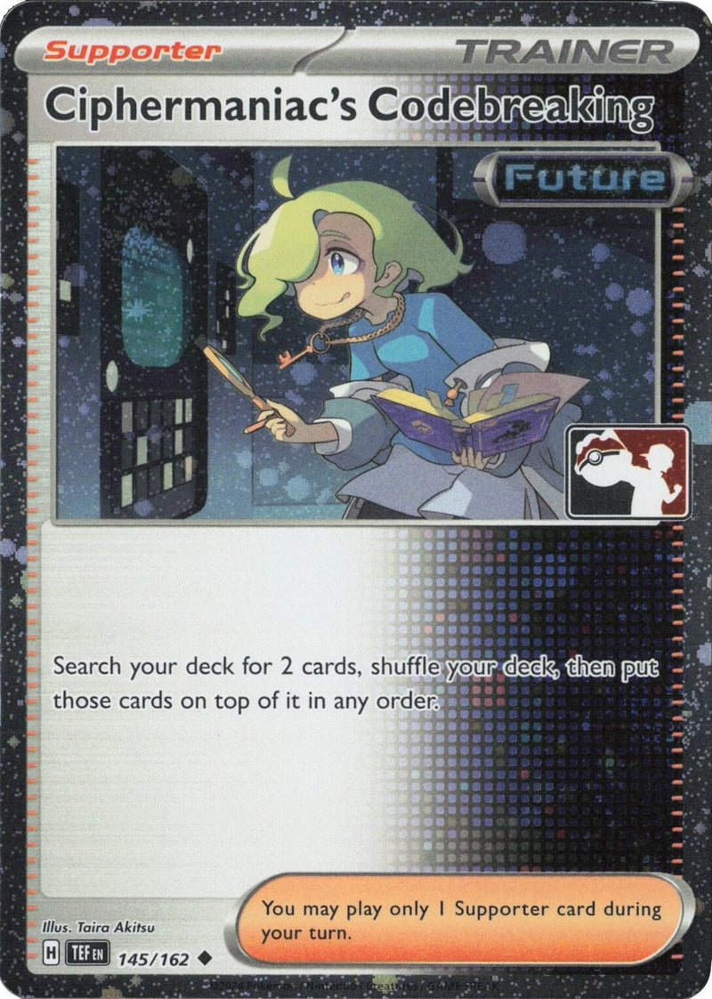 Image for Ciphermaniac's Codebreaking - 145/162 (Cosmos Holo) (Prize Pack Series Cards) (145/162) - Pokemon