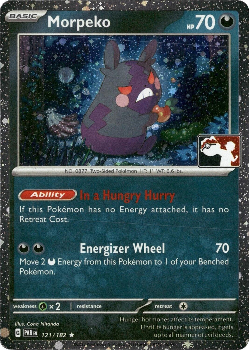 Image for Morpeko - 121/182 (Cosmos Holo) (Prize Pack Series Cards) (121/182) - Pokemon