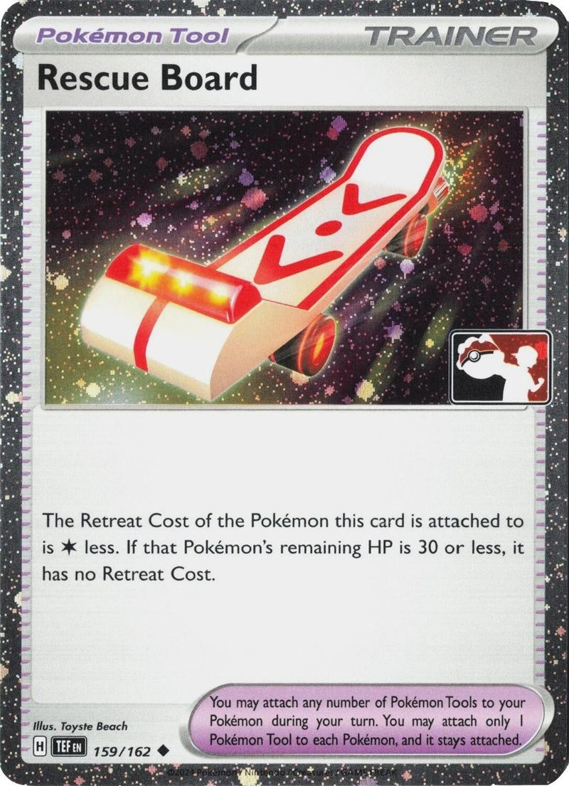 Image for Rescue Board - 159/162 (Cosmos Holo) (Prize Pack Series Cards) (159/162) - Pokemon