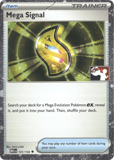 Mega Signal - 121/132 (Cosmos Holo) (Prize Pack Series Cards) (121/132)