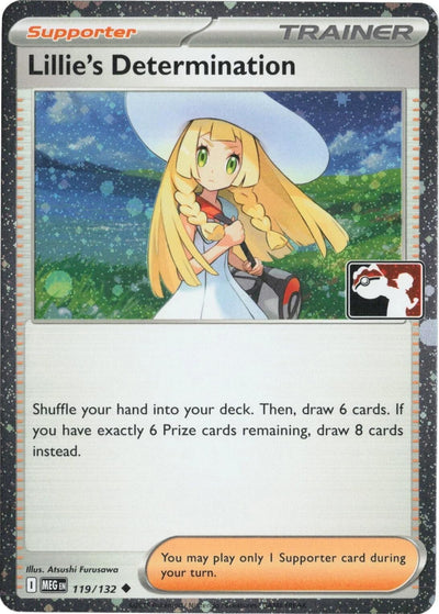 Lillie's Determination - 119/132 (Cosmos Holo) (Prize Pack Series Cards) (119/132)