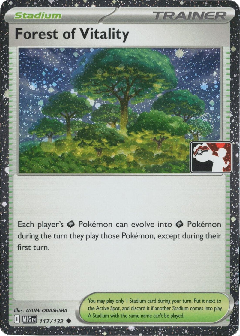 Image for Forest of Vitality - 117/132 (Cosmos Holo) (Prize Pack Series Cards) (117/132) - Pokemon
