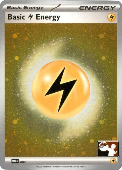 Basic Lightning Energy - MEE 004 (Cosmos Holo) (Prize Pack Series Cards) (004)