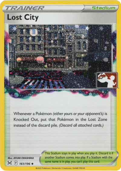Lost City - 161/196 (Cosmos Holo) (Prize Pack Series Cards) (161/196)