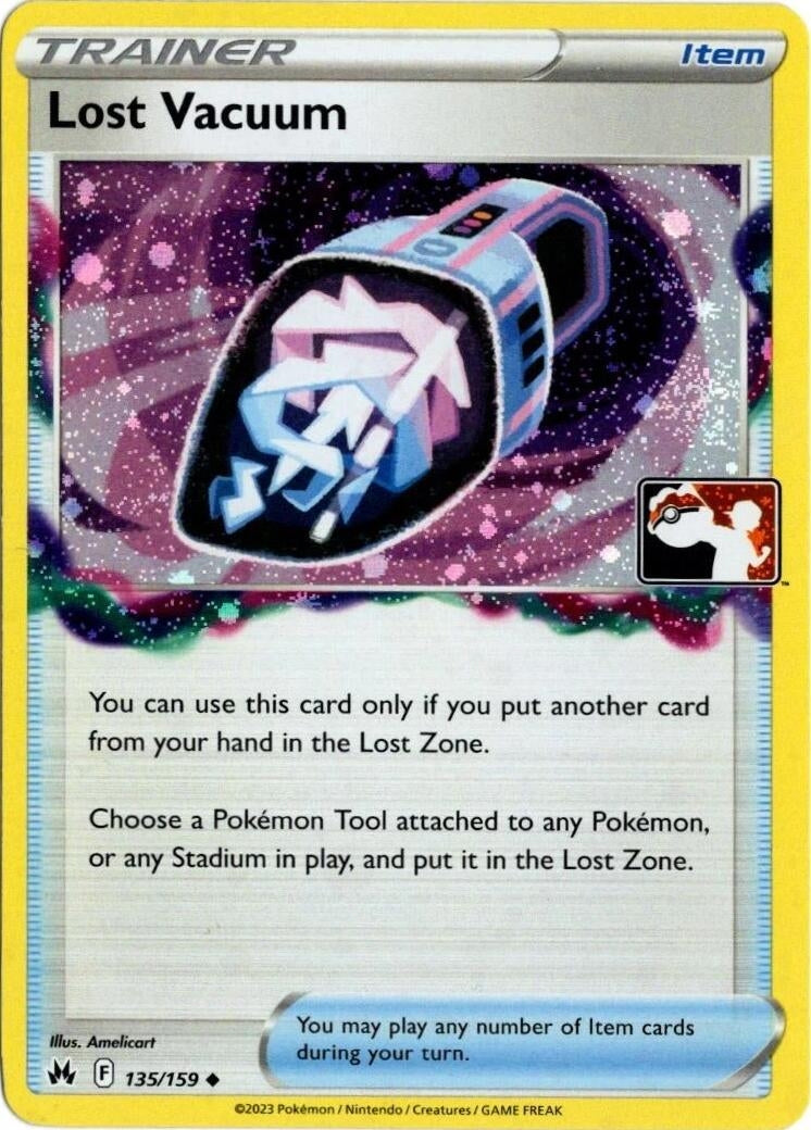 Image for Lost Vacuum - 135/159 (Cosmos Holo) (Prize Pack Series Cards) (135/159) - Pokemon