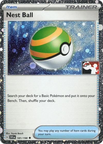 Nest Ball - 181/198 (Cosmos Holo) (Prize Pack Series Cards) (181/198)