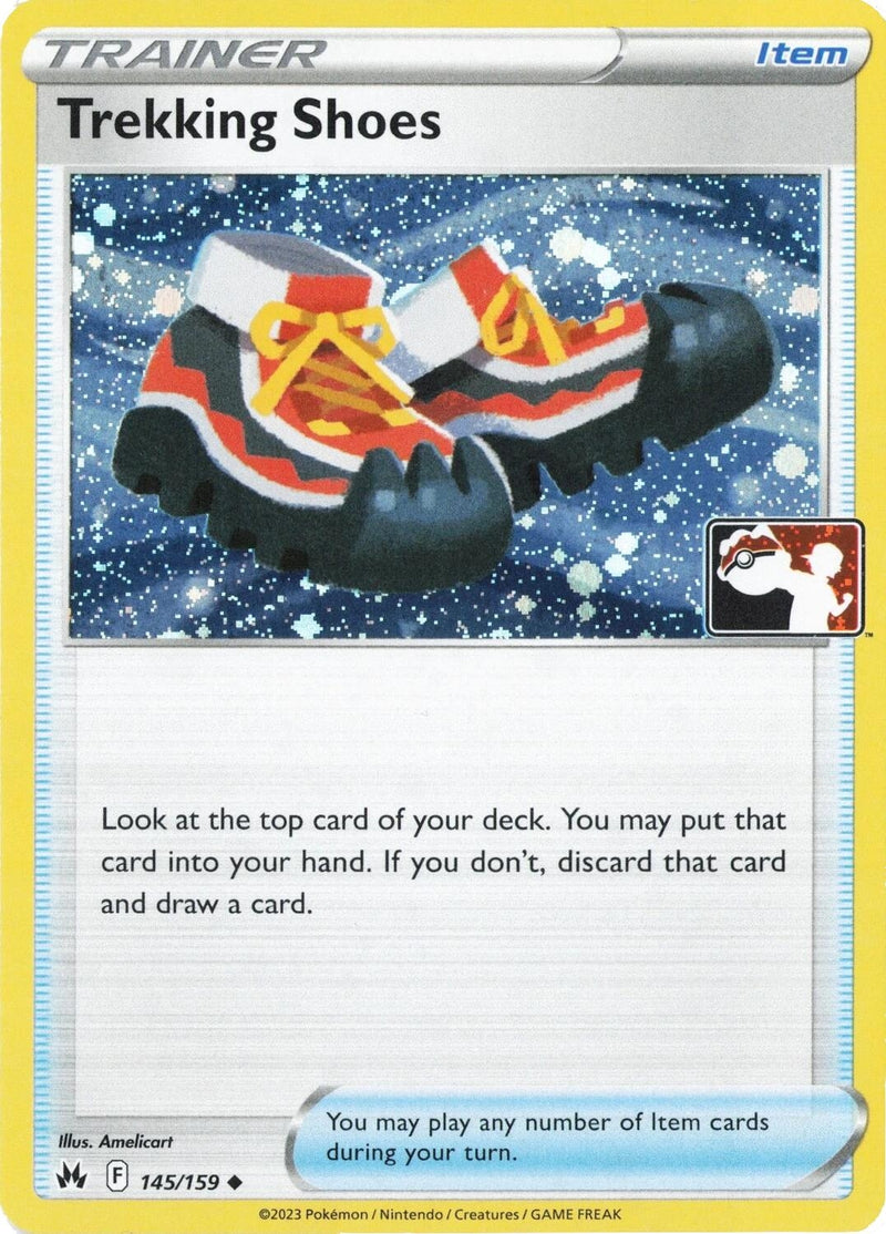 Image for Trekking Shoes - 145/159 (Cosmos Holo) (Prize Pack Series Cards) (145/159) - Pokemon