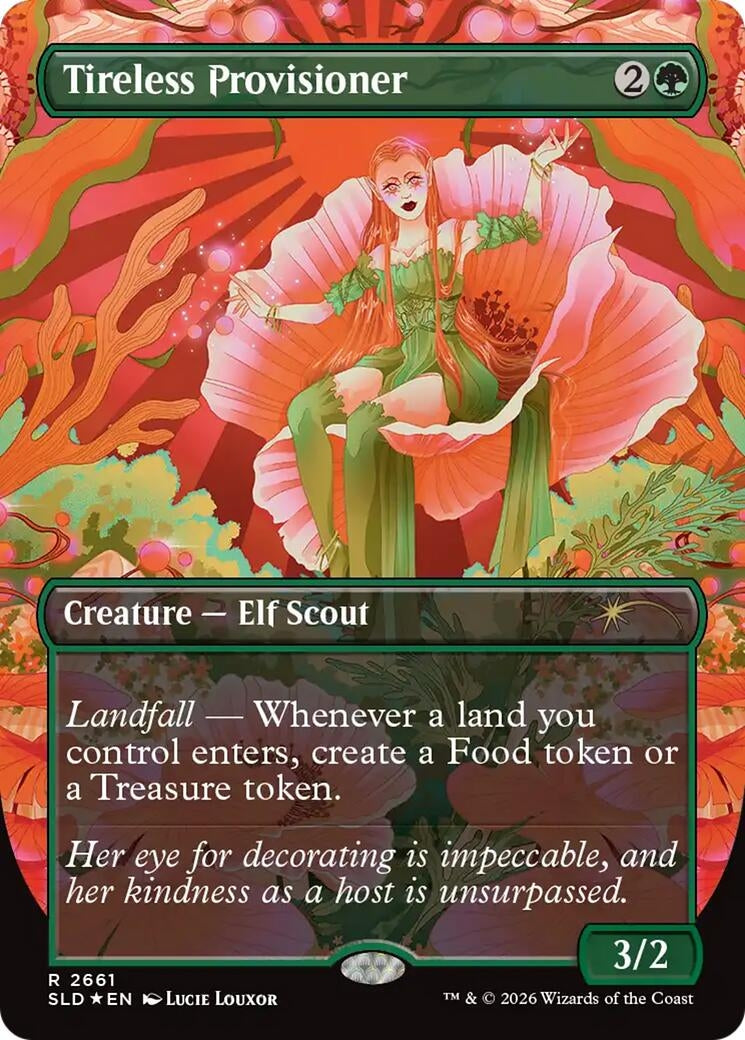 Image for Tireless Provisioner (Secret Lair Drop Series) (2661) (SLD) - Magic: The Gathering