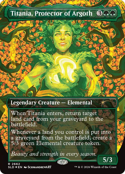 Titania, Protector of Argoth (Secret Lair Drop Series) (2662) (SLD)